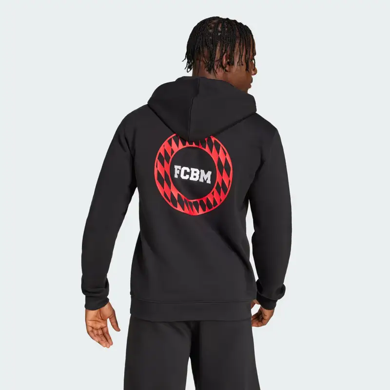 Felpa con cappuccio VRCT FC Bayern MÃ¼nchen Black miniatura 2