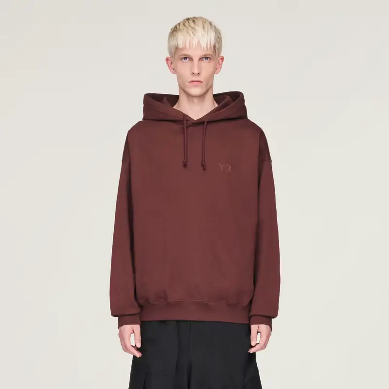 Felpa con cappuccio Y-3 FT Mystery Brown