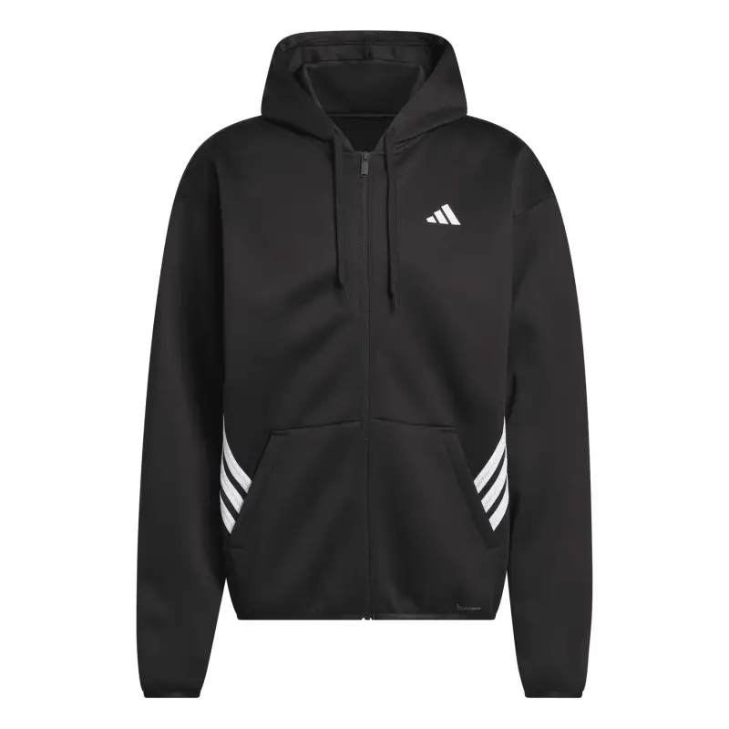 Felpa con cerniera a cappuccio adidas Crazy Warm