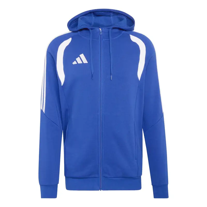 Felpa con cerniera a cappuccio adidas Tiro26 League Bleu