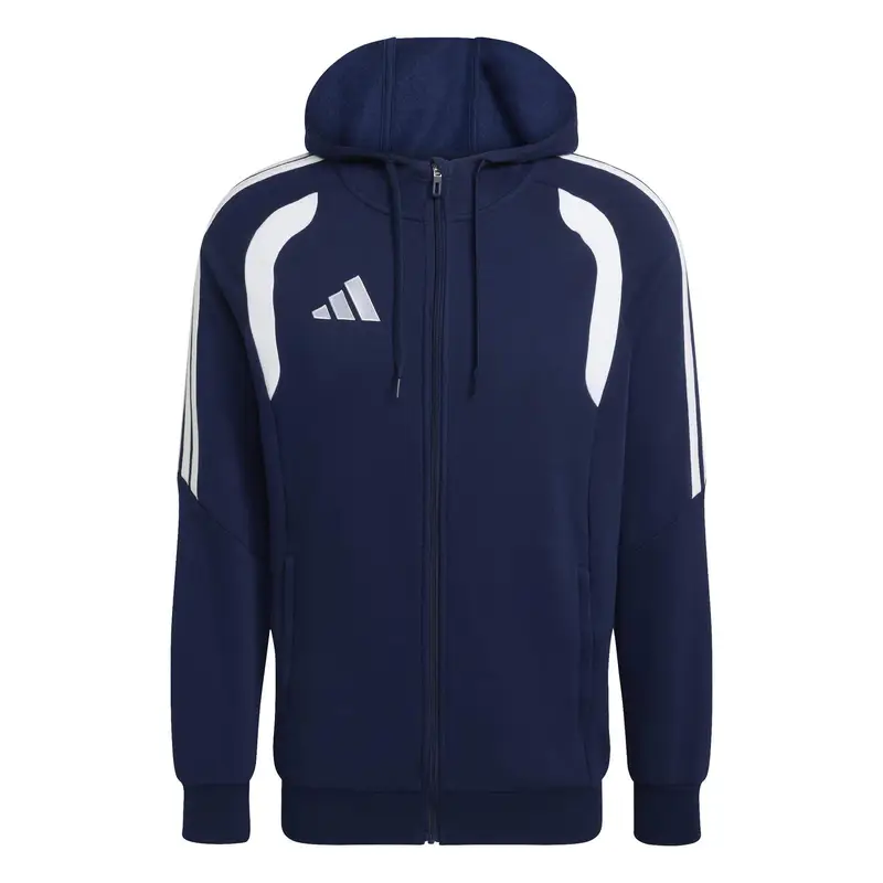 Felpa con cerniera a cappuccio adidas Tiro26 League Bleu