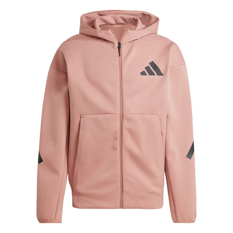 Felpa con cerniera a cappuccio adidas Z.N.E Rose