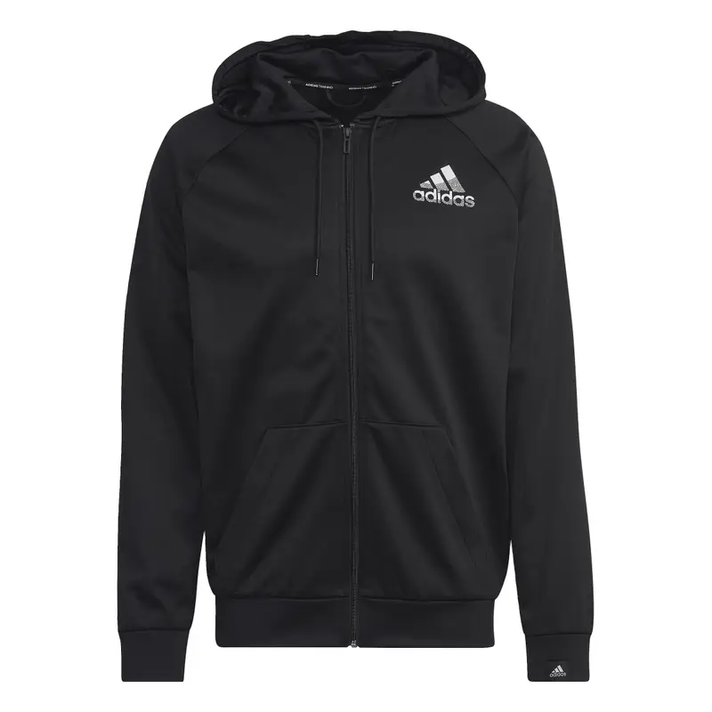 Felpa con logo adidas Aeroready Game and Go Smal | Adidas Nero