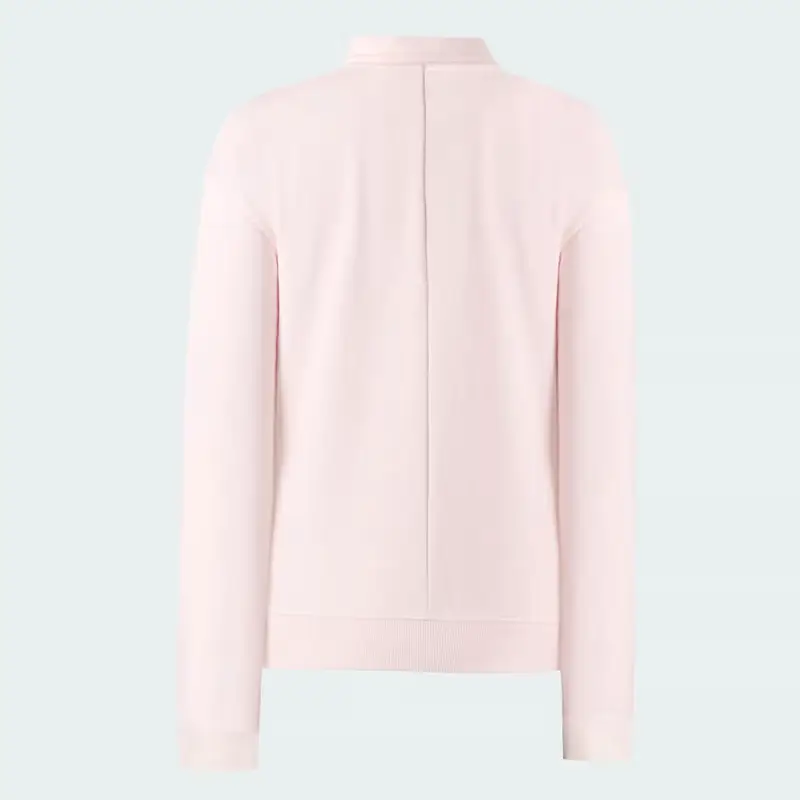 Felpa con zip a quarti 3-Stripes Essentials Sandy Pink miniatura 2