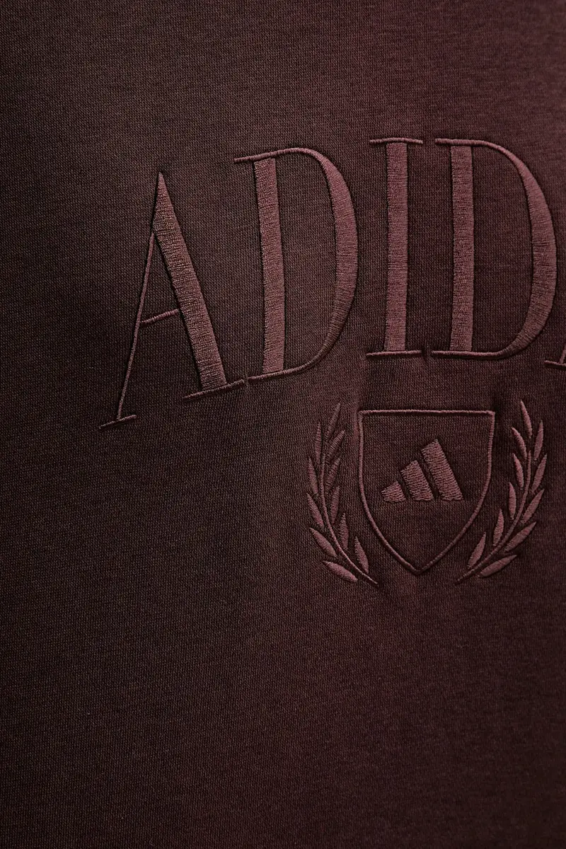 felpa Cozy donna colore marrone con applicazione JM1794 miniatura 5