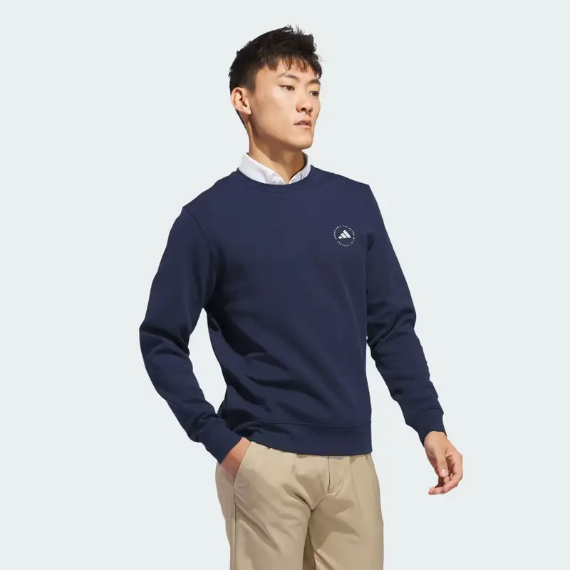 Felpa Crewneck Collegiate Navy miniatura 3