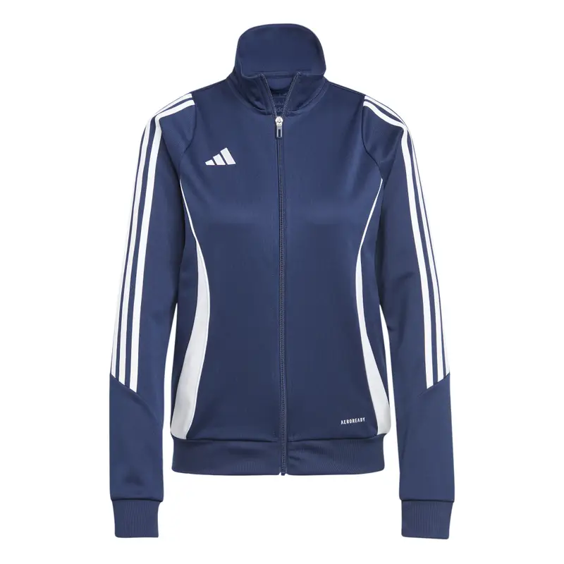 Felpa da allenamento da donna adidas Tiro 24 Bleu