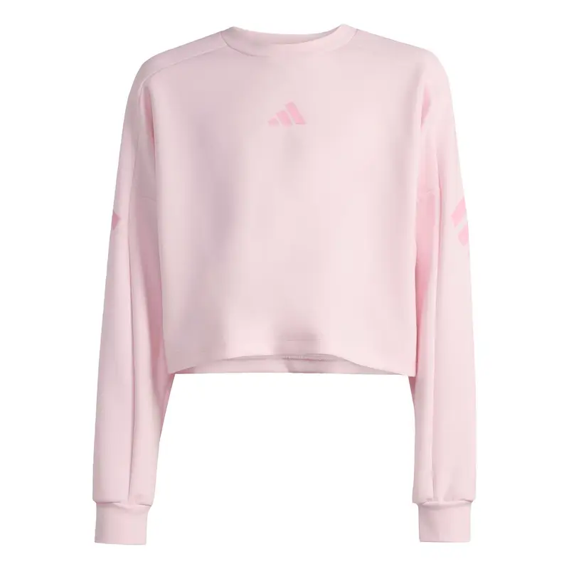 Felpa da bambina adidas Future Icons 3 Stripes Rose