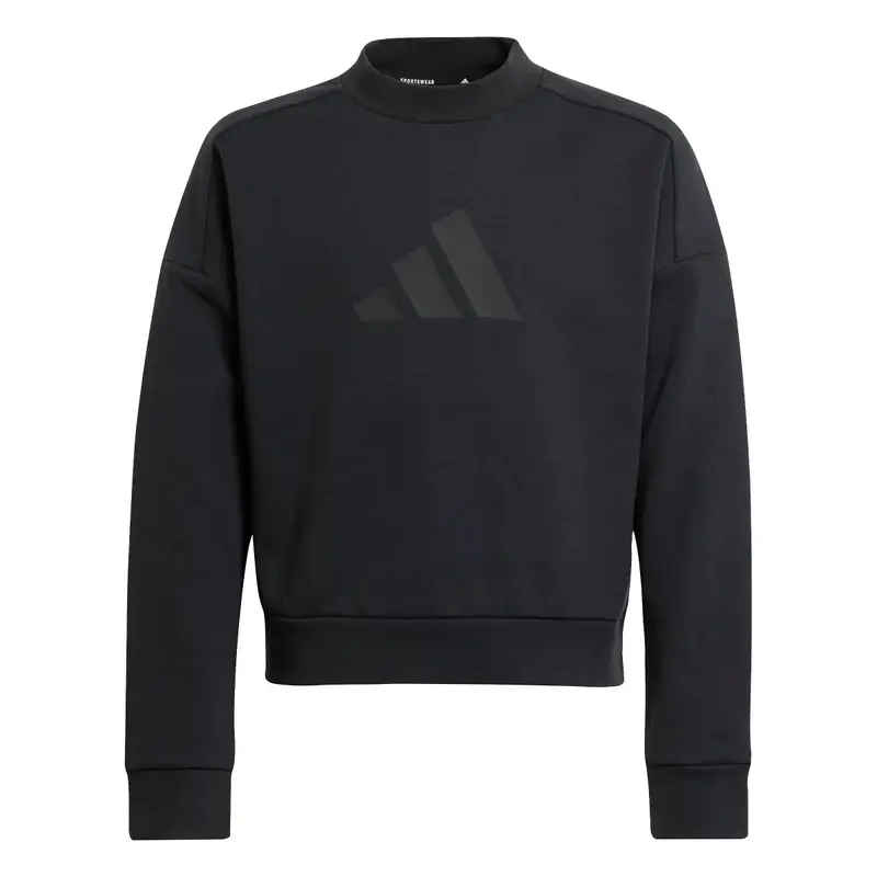 Felpa da bambina adidas Future Icons Logo Noir