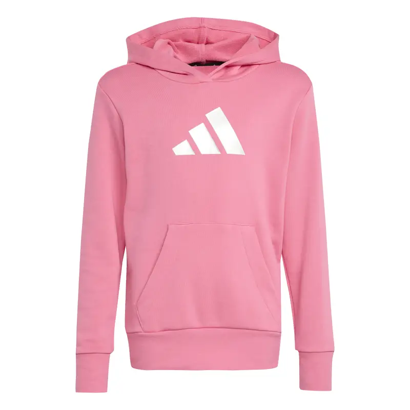 Felpa da bambina con cappuccio adidas Glam Graphic Rose