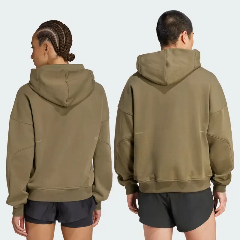 Felpa da corsa Adi365 H.Koumori (Gender Neutral) Olive Strata miniatura 3