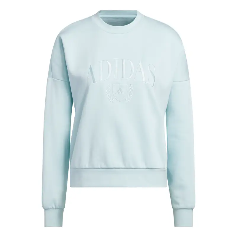 Felpa da donna adidas Cozy Holiday Turquoise
