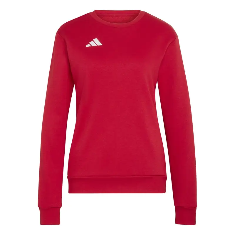 Felpa da donna adidas Entrada 26 Rouge