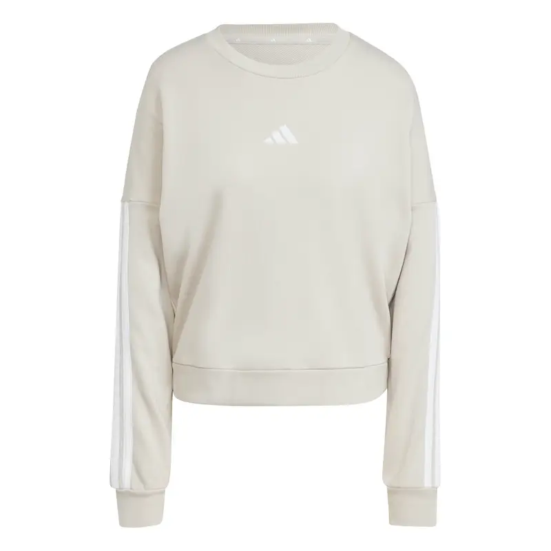 Felpa da donna adidas Essentials 3-Stripes Blanc