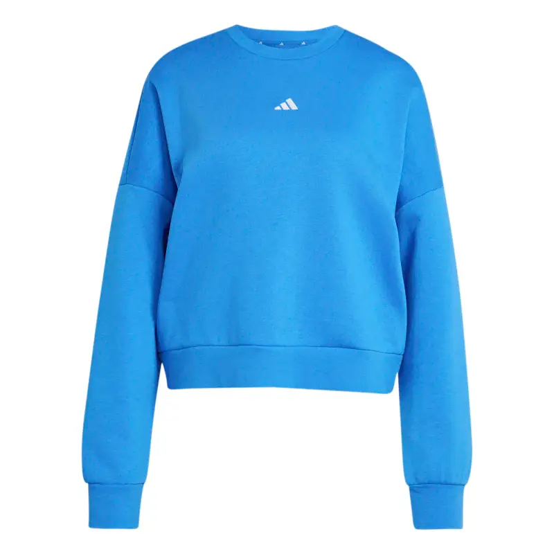 Felpa da donna adidas Essentials Feel Cozy Bleu