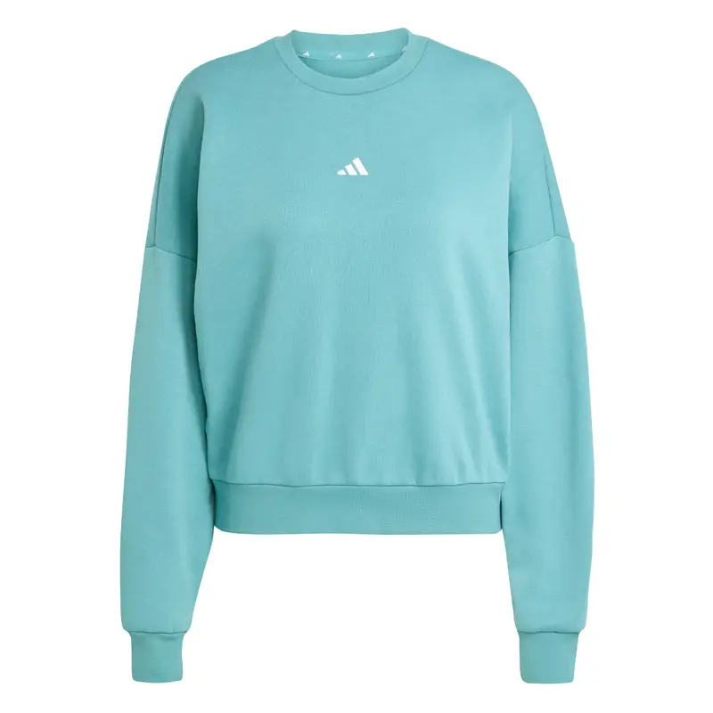 Felpa da donna adidas Essentials Small Logo Bleu