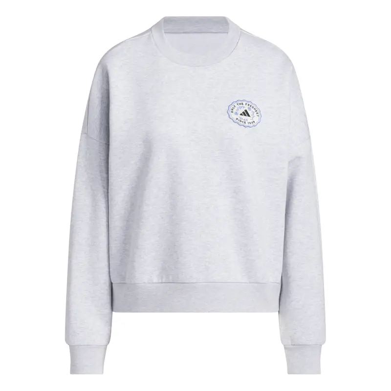 Felpa da donna adidas Farmers Market Graphic Gris