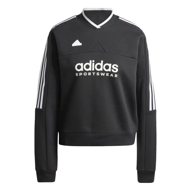 Felpa da donna adidas Tiro Cut 3-Stripes Fleece Noir