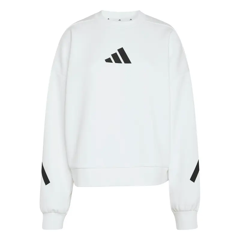 Felpa da donna adidas Z.N.E Blanc