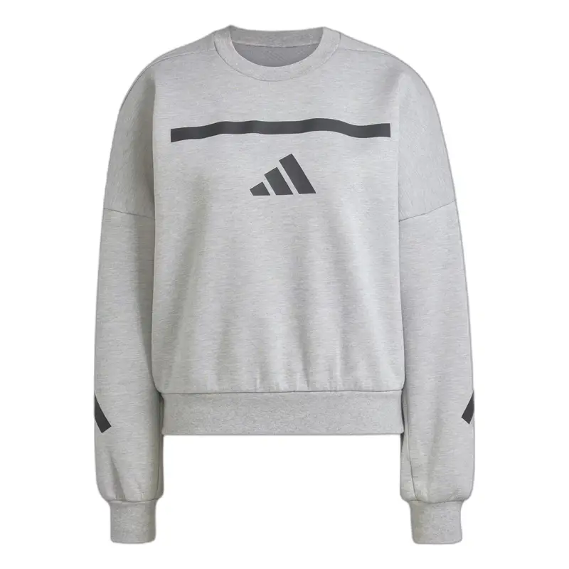 Felpa da donna adidas Z.N.E Gris