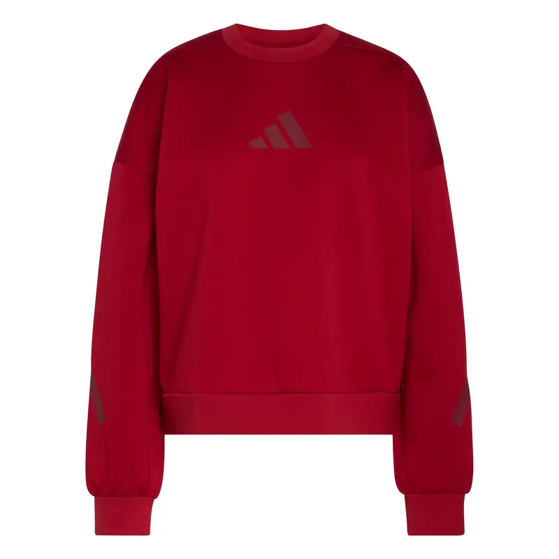Felpa da donna adidas Z N E Rouge
