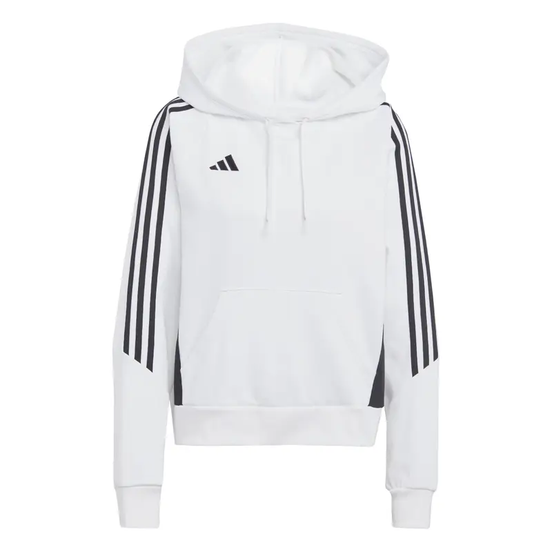 Felpa da donna con cappuccio adidas Tiro 24 Blanc