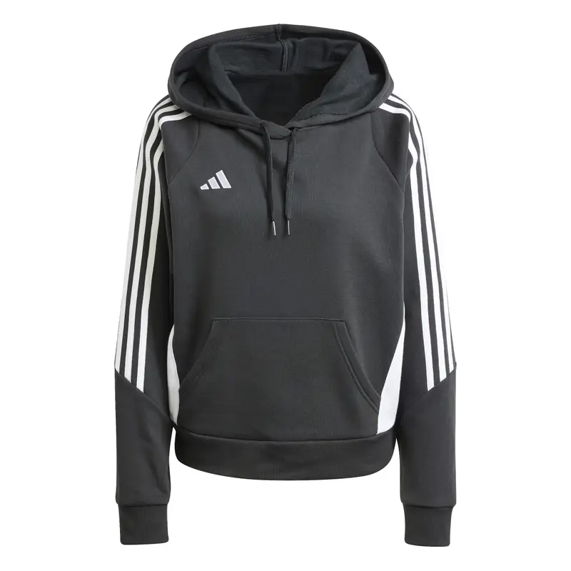 Felpa da donna con cappuccio adidas Tiro 24 Noir
