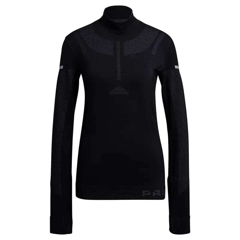 Felpa donna adidas Primeknit Running Mid-Layer Noir