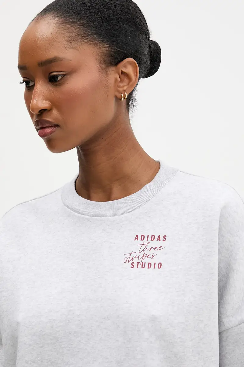 felpa donna colore grigio KT0875 miniatura 4