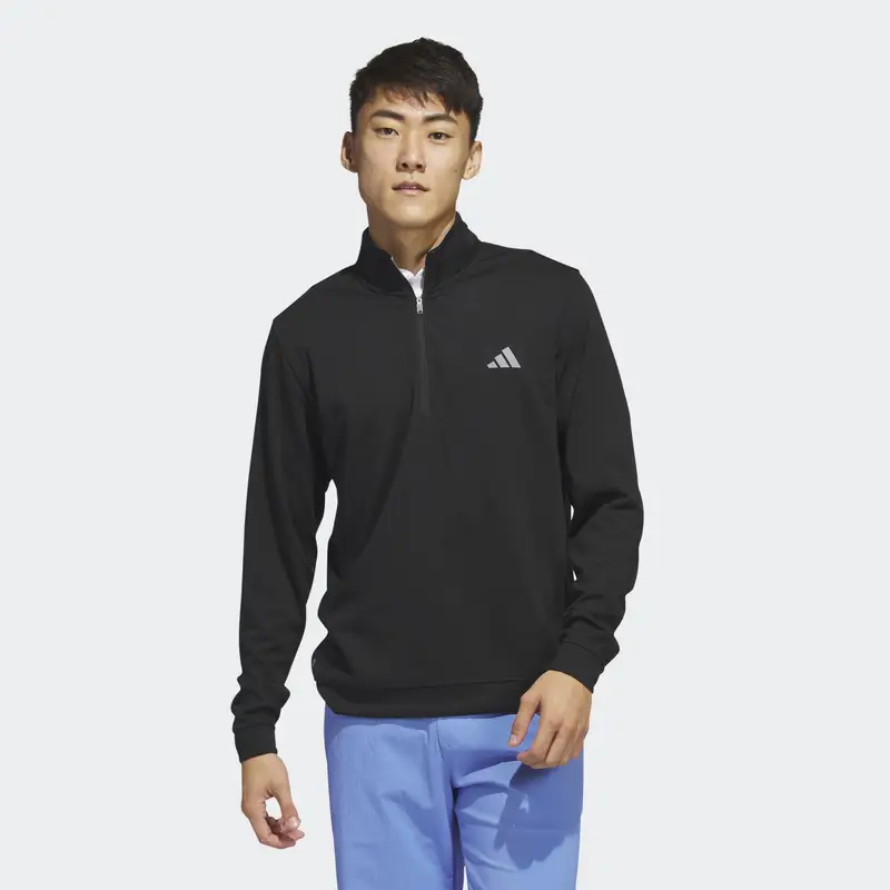 Felpa Elevated 1/4-Zip | Adidas Nero