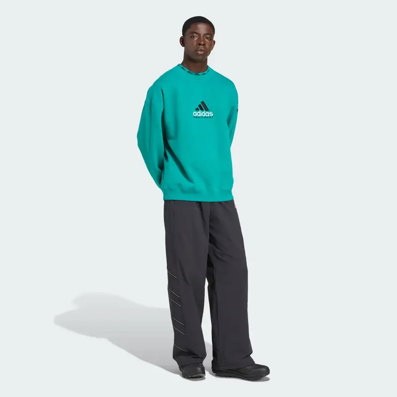 Felpa EQT Wash Crewneck Equipment Green miniatura 3