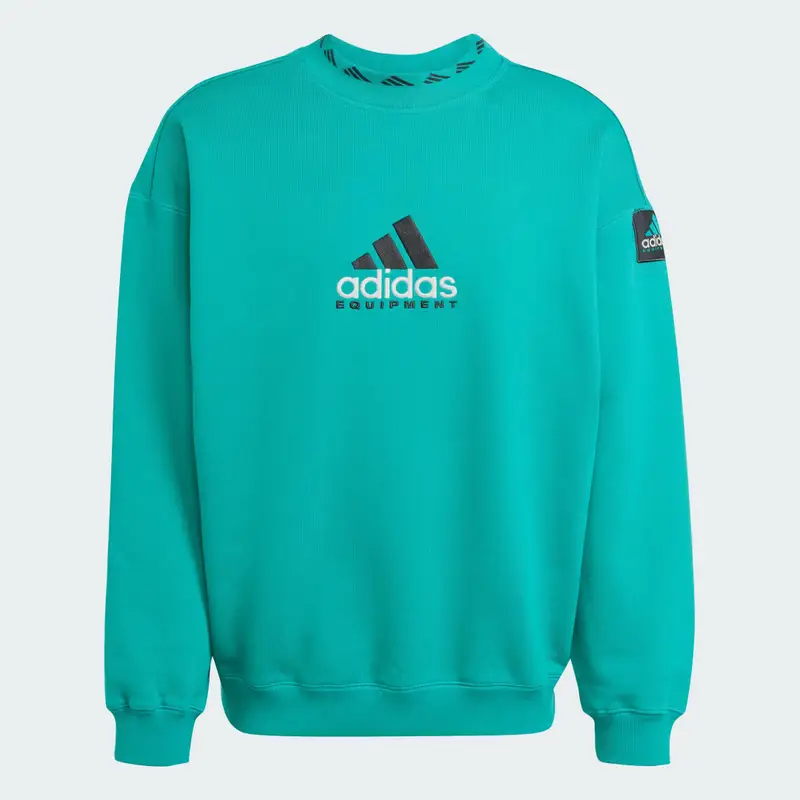 Felpa EQT Wash Crewneck Equipment Green miniatura 4