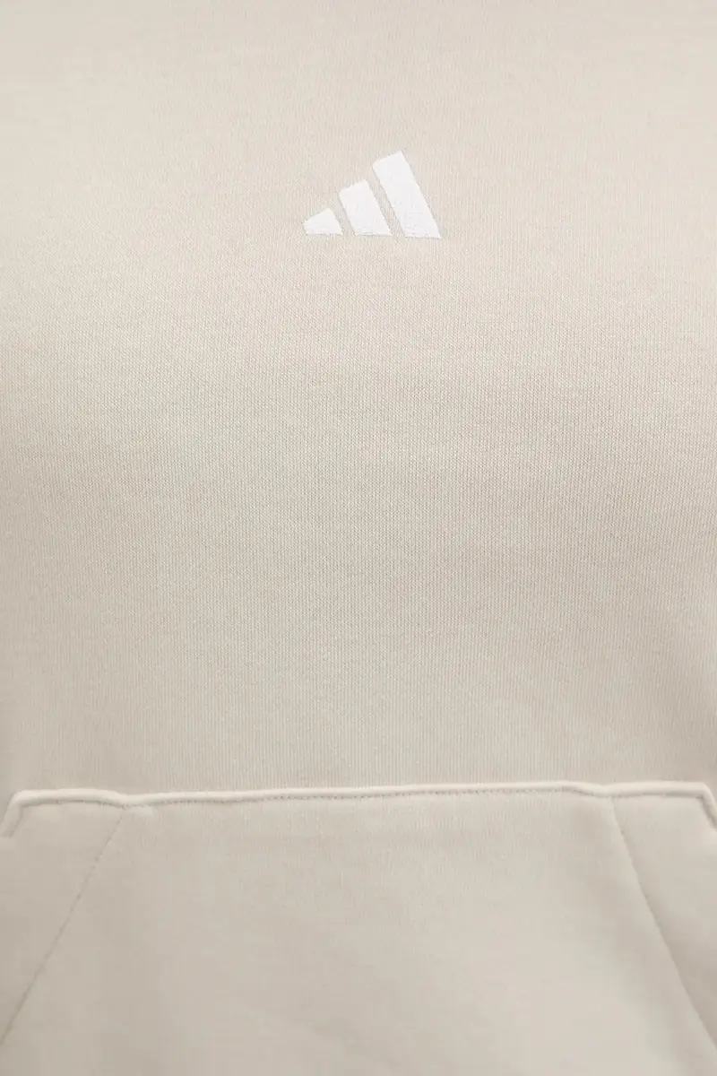 felpa Essentials donna colore beige con cappuccio JC5934 miniatura 5