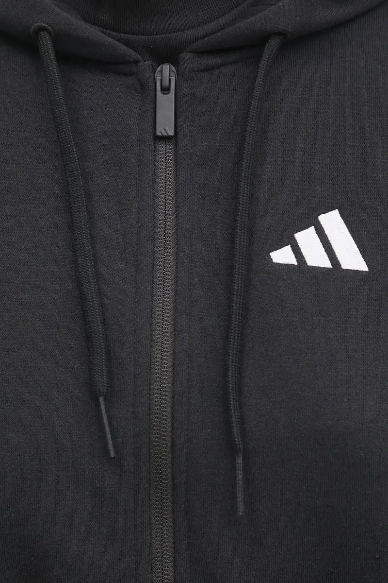 felpa Essentials donna colore nero con cappuccio con applicazione JE0052 miniatura 5