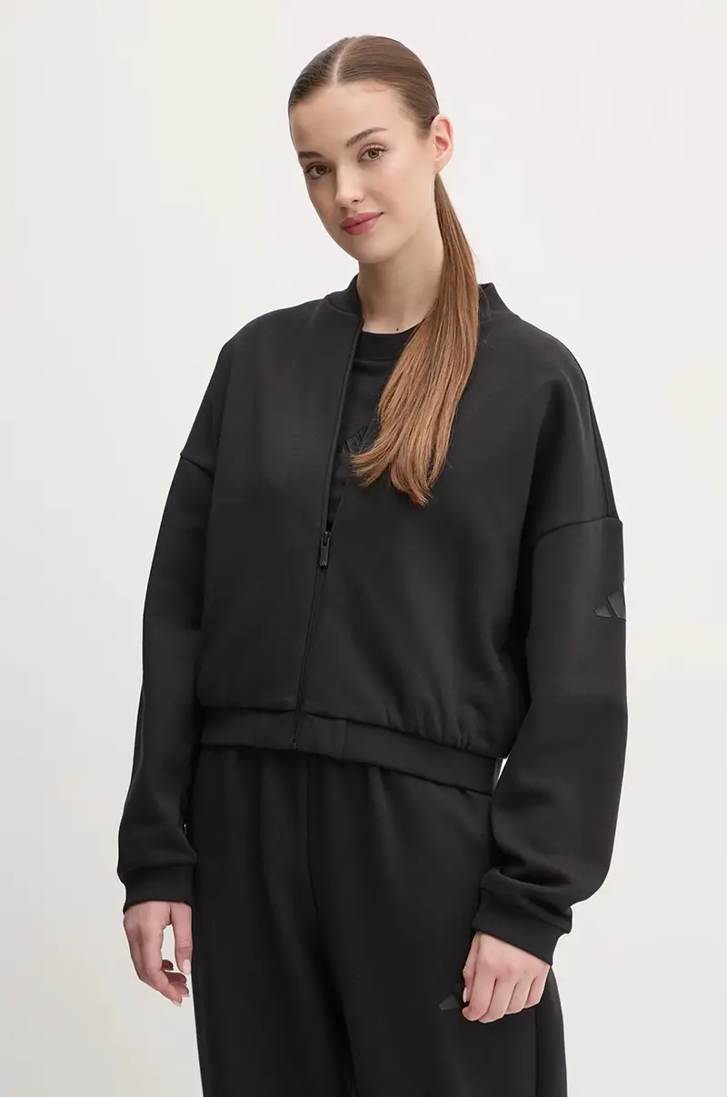 felpa Essentials donna colore nero JD9965