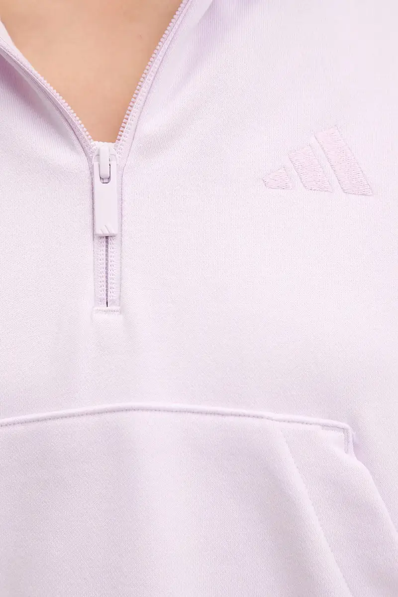 felpa Essentials donna colore violetto con cappuccio JN1947 miniatura 5