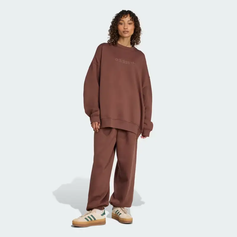 Felpa Essentials Linear Oversized Crew Auburn miniatura 3
