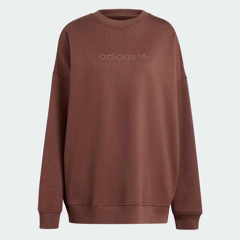 Felpa Essentials Linear Oversized Crew Auburn miniatura 4