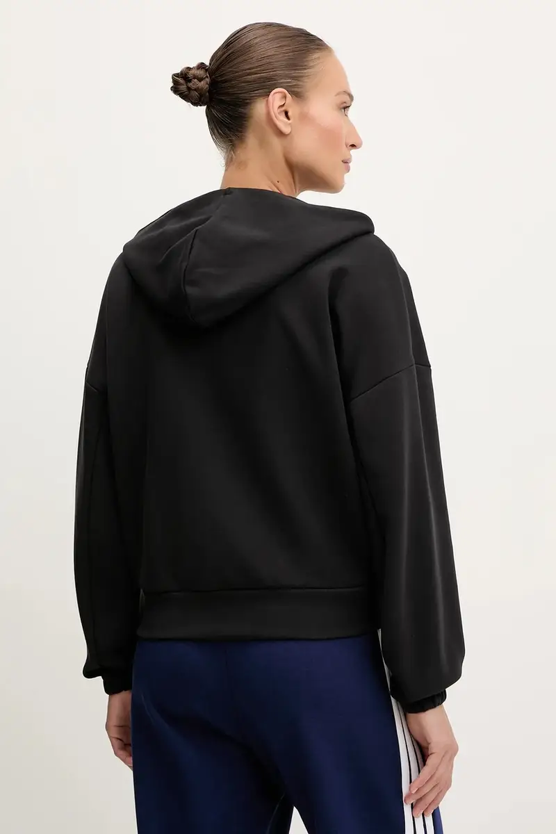 felpa Future Icons donna colore nero con cappuccio JE3989 miniatura 3