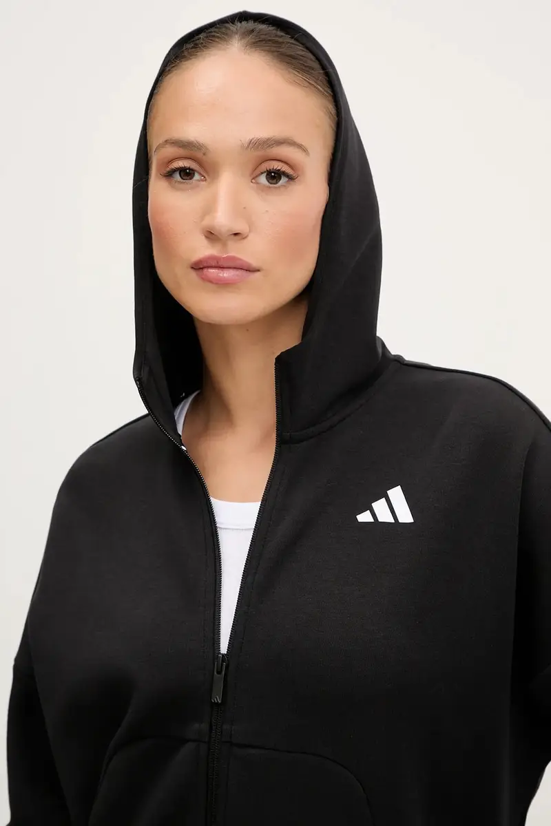 felpa Future Icons donna colore nero con cappuccio JE3989 miniatura 4