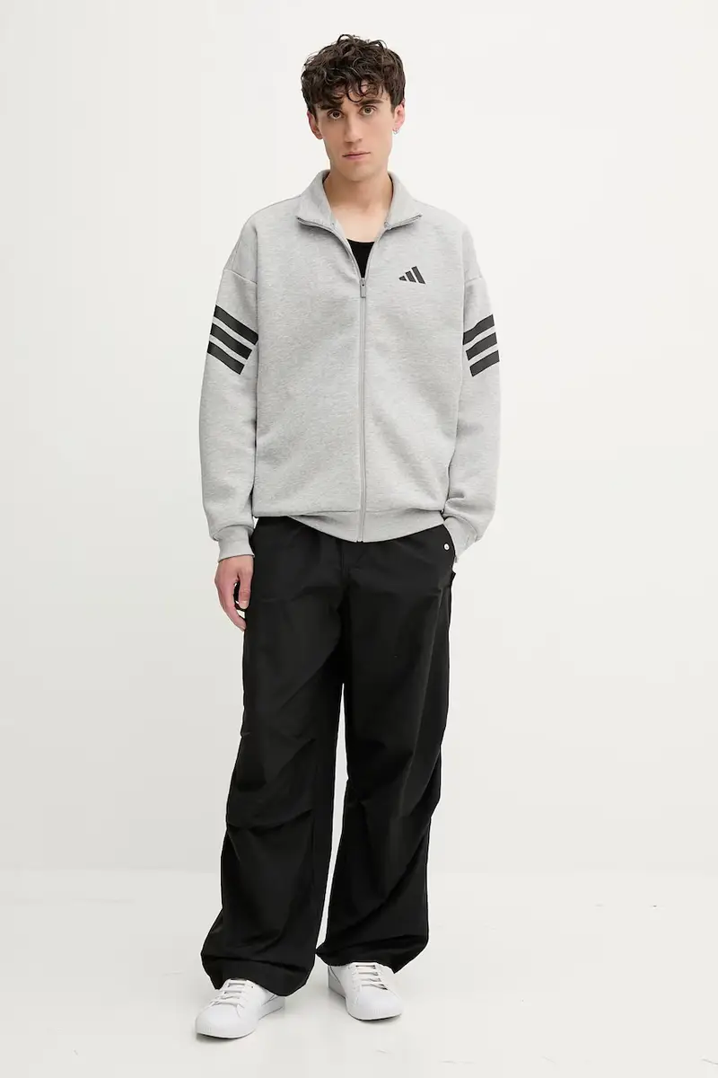 felpa Future Icons uomo colore grigio JD4886 miniatura 2