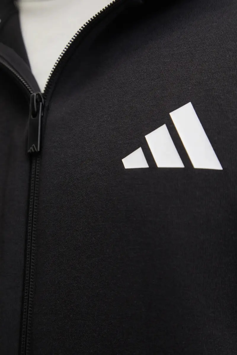 felpa Future Icons uomo colore nero con cappuccio JD4827 miniatura 5