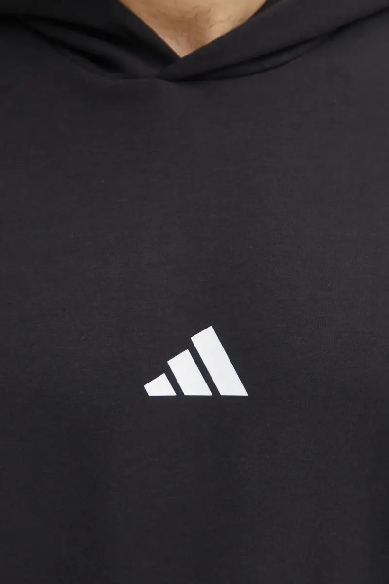 felpa Future Icons uomo colore nero con cappuccio JD4954 miniatura 5