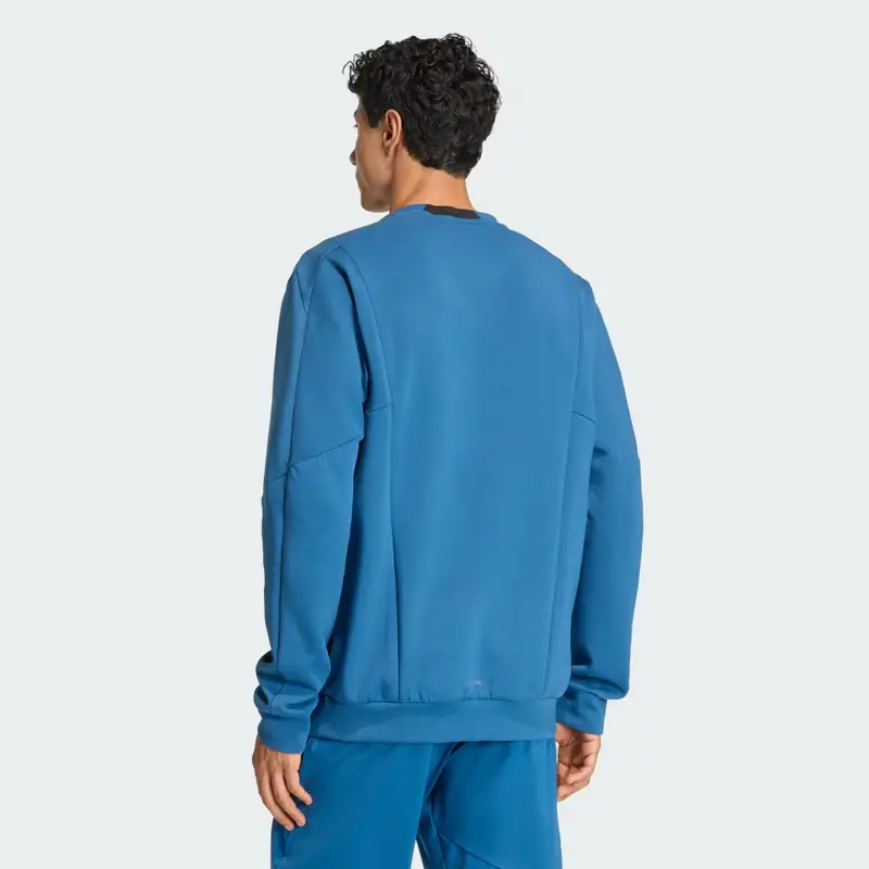 Felpa girocollo Designed for Training Dusky Petrol miniatura 2