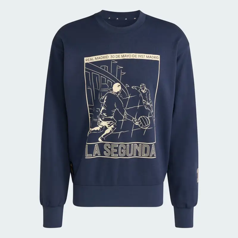 Felpa girocollo Heritage Real Madrid Legend Ink miniatura 4