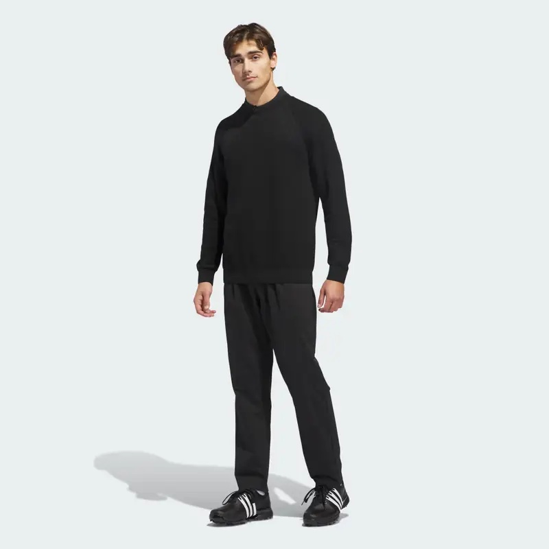 FELPA GIROCOLLO ULTIMATE365 TOUR KNIT Black miniatura 3