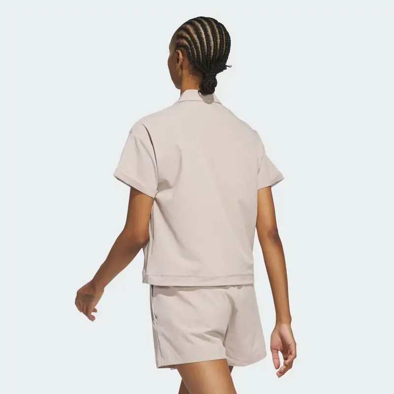 Felpa Go-To Short Sleeve Layer Wonder Taupe miniatura 2