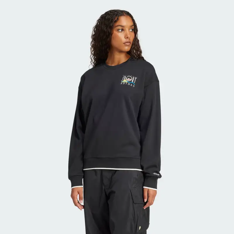 Felpa Graphic adidas Sports Black