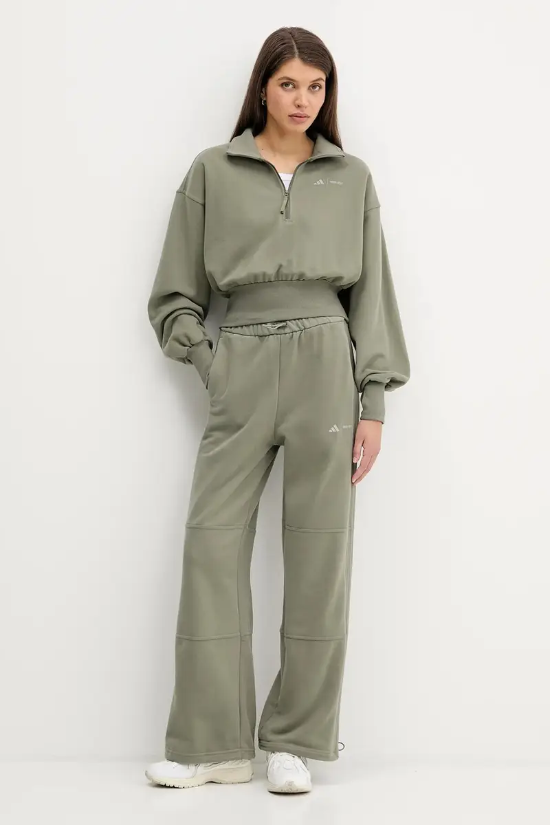 felpa in cotone adidas x Moon Boot Verde miniatura 2