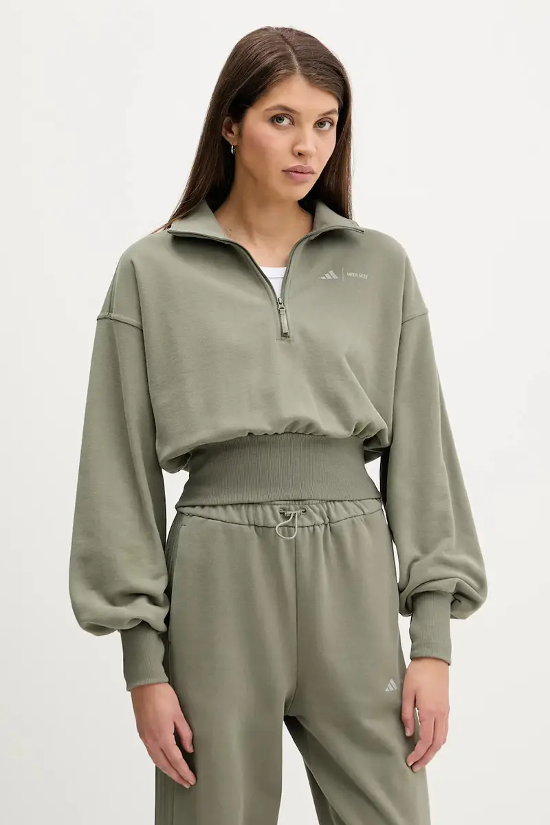 felpa in cotone adidas x Moon Boot Verde